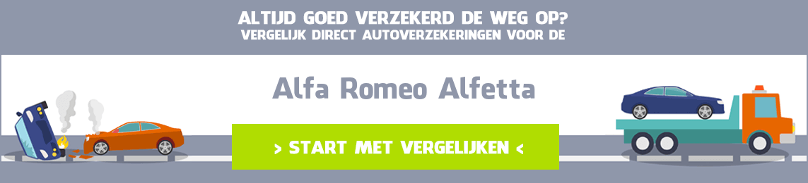 autoverzekering Alfa Romeo Alfetta