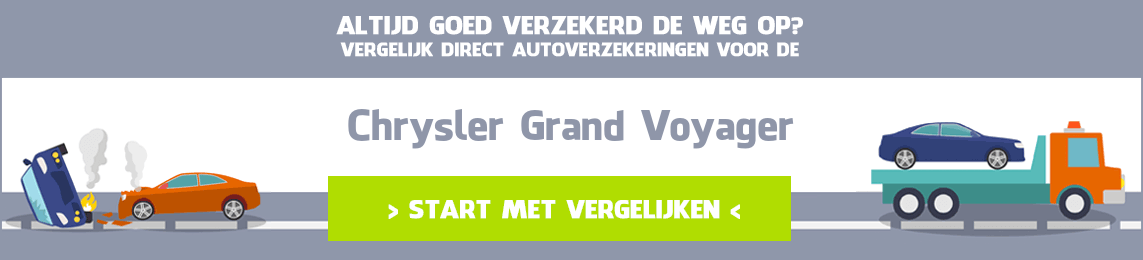 autoverzekering Chrysler Grand Voyager