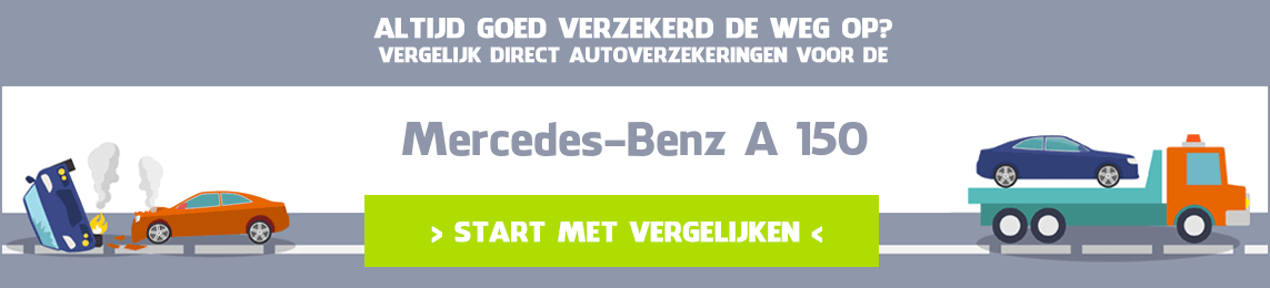 autoverzekering Mercedes-Benz A 150